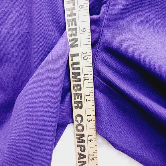 Jeans Women Size 8 Straight Leg Purple Silver Studded Casual Vibe 5 Pocket NWT - Picture 5 of 16